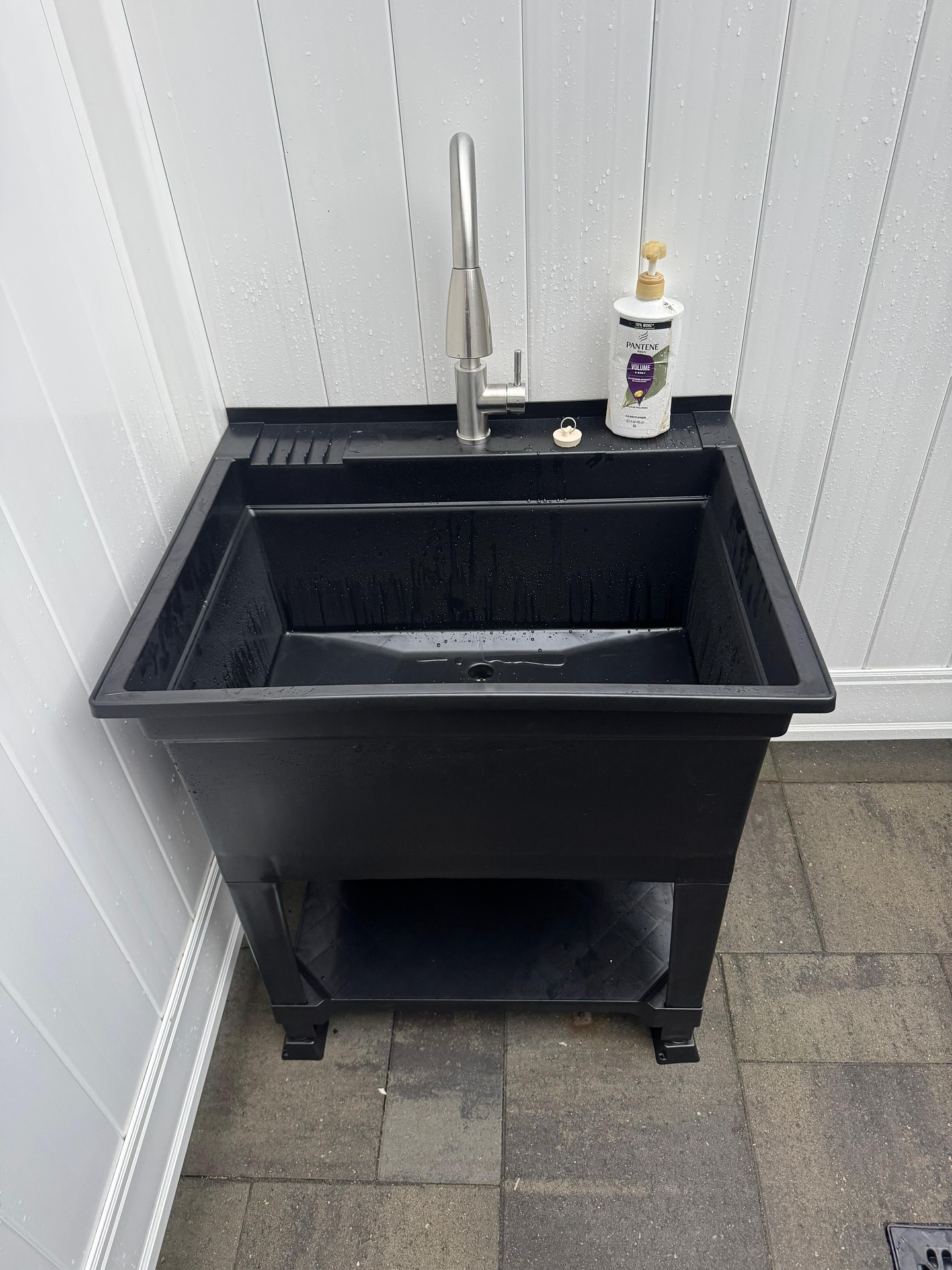 Plumbing — utility sink install